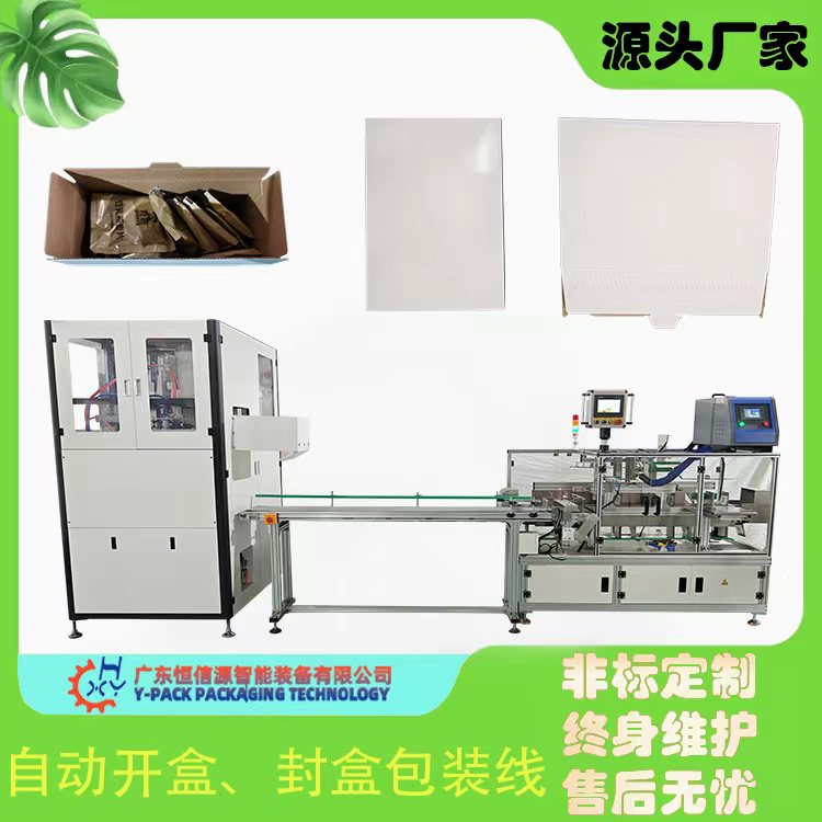 自动开盒、封盒包装线