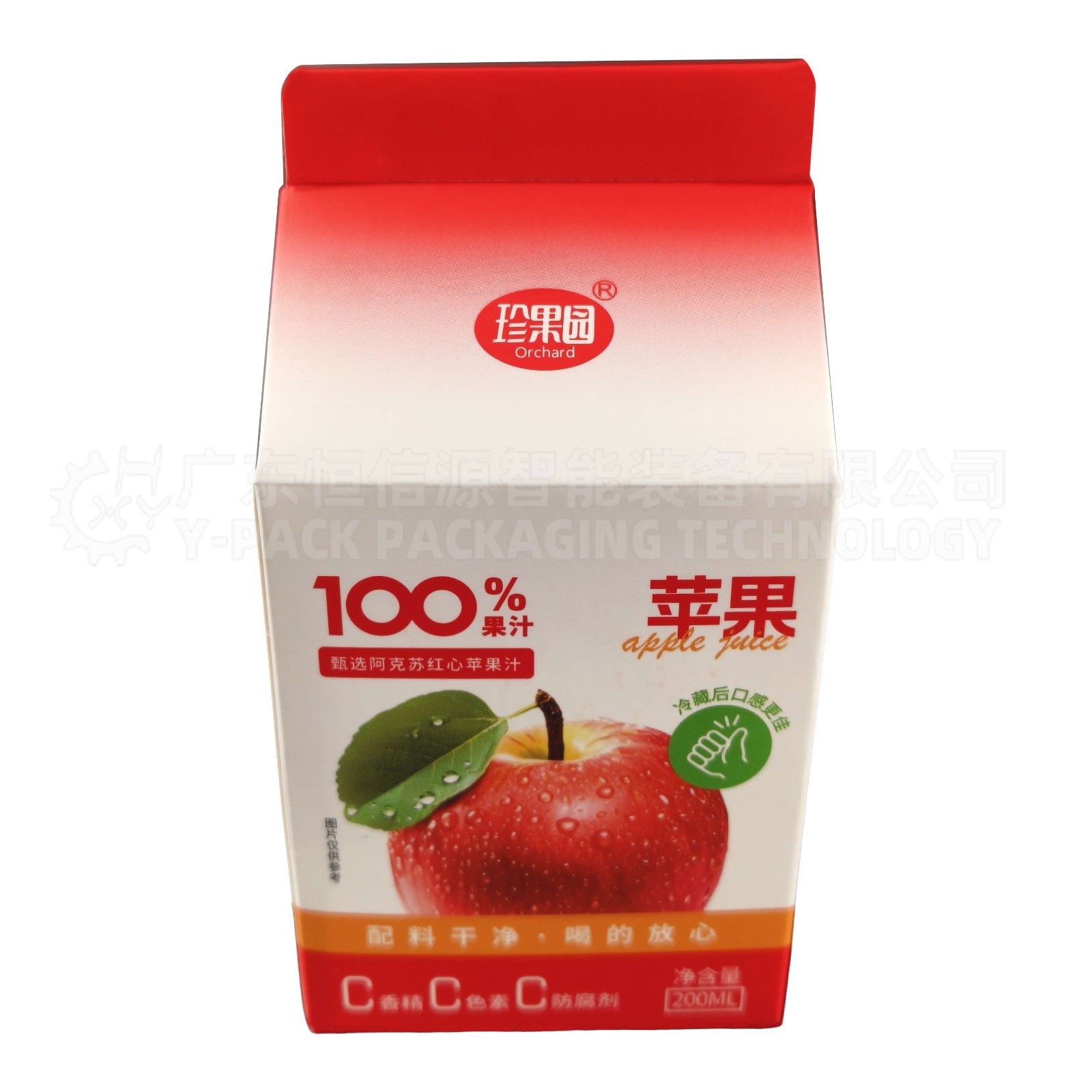 屋顶盒牛奶自动装盒机